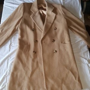 Saks 5th Ave 100% Camel Hair Womens coat.